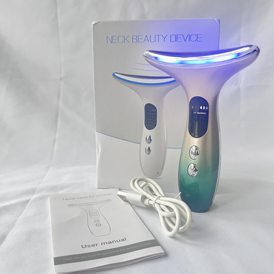 معدات التجميل متعددة الوظائف العلاج بالفوتونات LED العلاج بالفوتونات تعزيز الجلد رفع الوجه والرقبة ماساجر
