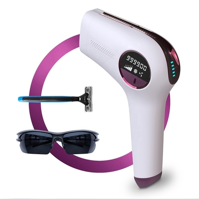 999900 فلاشات IPL جهاز إزالة الشعر للنساء الجسم الدائم البيكيني ساق ذراع وجه